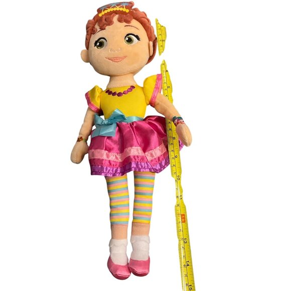 DISNEY JUNIOR Plush Doll Fancy Nancy Embroidered Facial Features 14" - Picture 5 of 7
